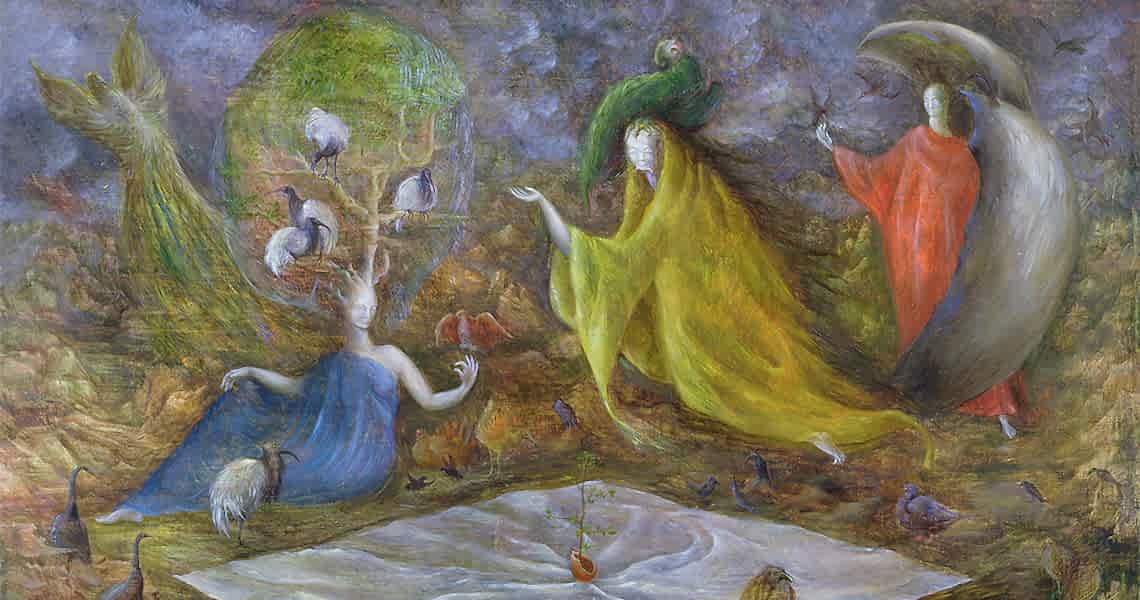 The Pomps of the Subsoil by Leonora Carrington, 1947