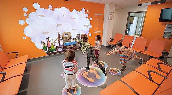 Digital artwork transforms Children’s Services at Tessa Jowell Health Centre 