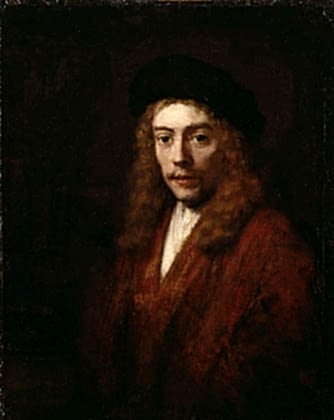 A Young Man, perhaps the Artist's Son Titus