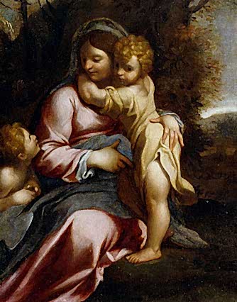 Madonna and Child with Saint John