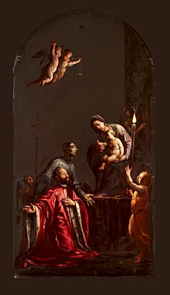The Madonna with Saint Lorenzo Giustiniani and a Venetian Nobleman