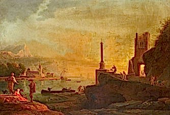 Seaport at Sunset (Evening)