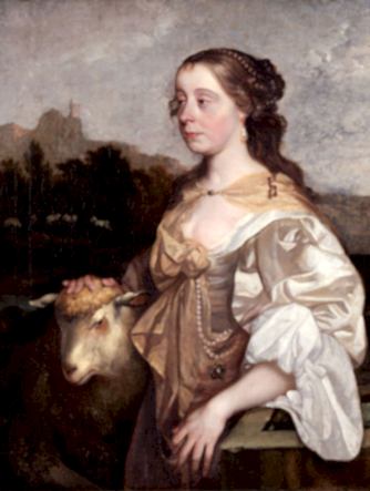 A Lady as a Shepherdess