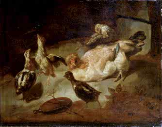 A Hen and her Chicks