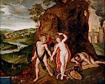 Unidentified allegorical scene
