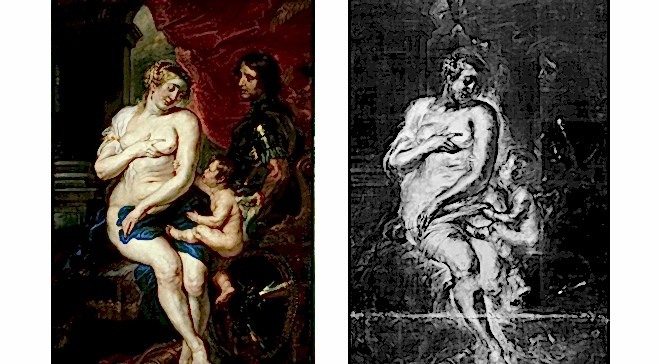Life size X-ray reveals Rubens’ creative process in new display