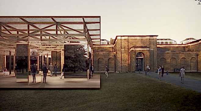 IF_DO win first Dulwich Pavilion design competition