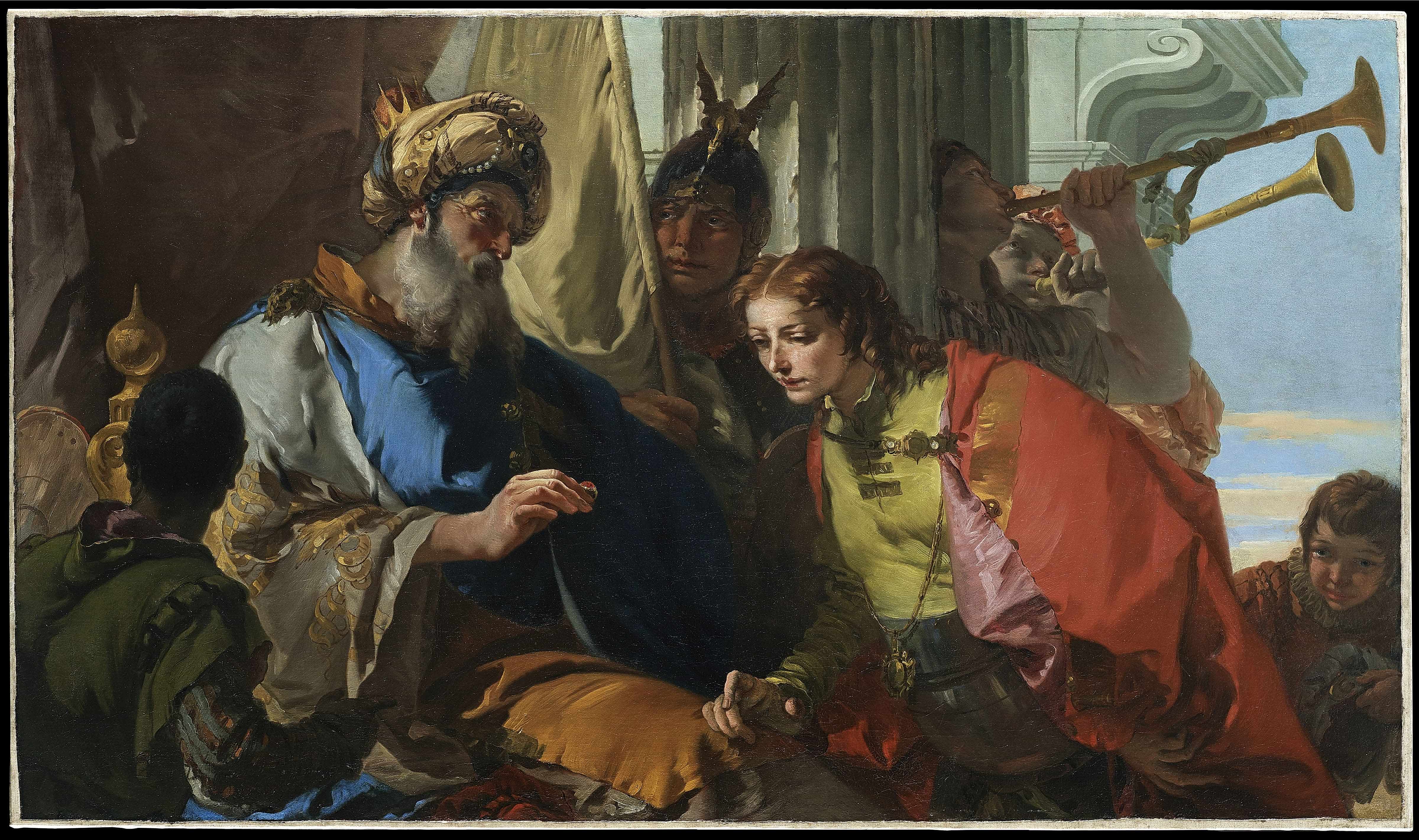 Joseph receiving Pharaoh’s Ring