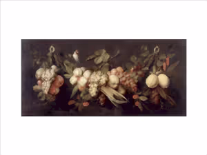 Still Life with Fruit and a Bird