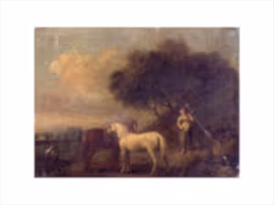 Landscape with Horses