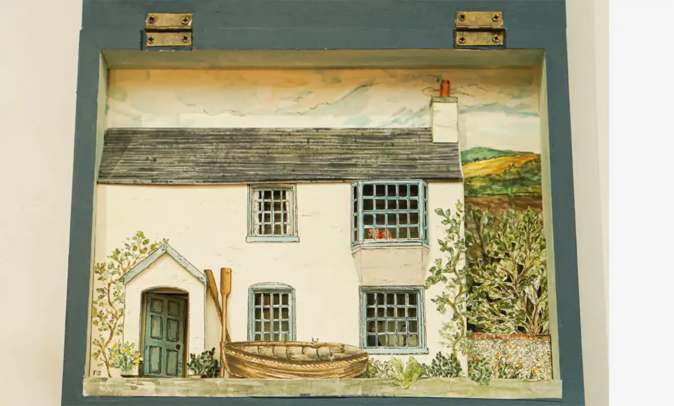 ‘Buckle House’ original artwork by Florence Sweryda