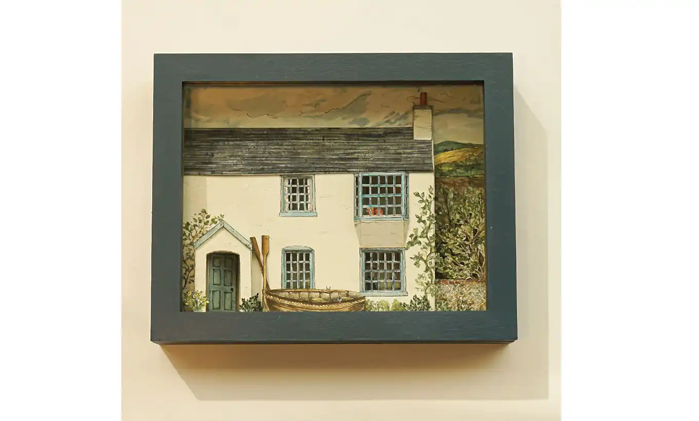 ‘Buckle House’ original artwork by Florence Sweryda