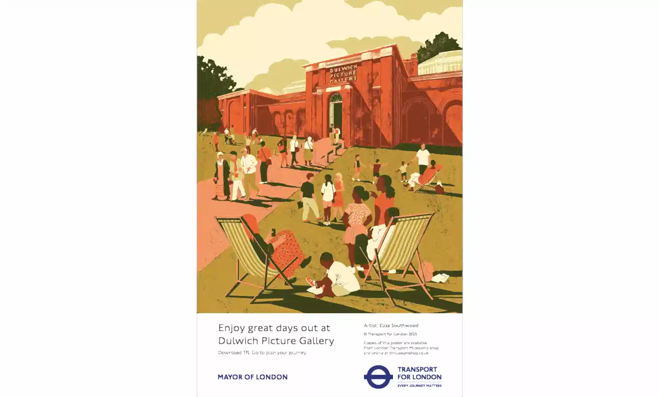 First Edition Eliza Southwood Dulwich Picture Gallery Print