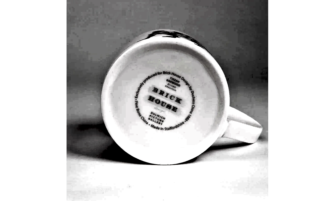 Brick House Design x DPG Bone China The Dog Show Tirzah Garwood Mug