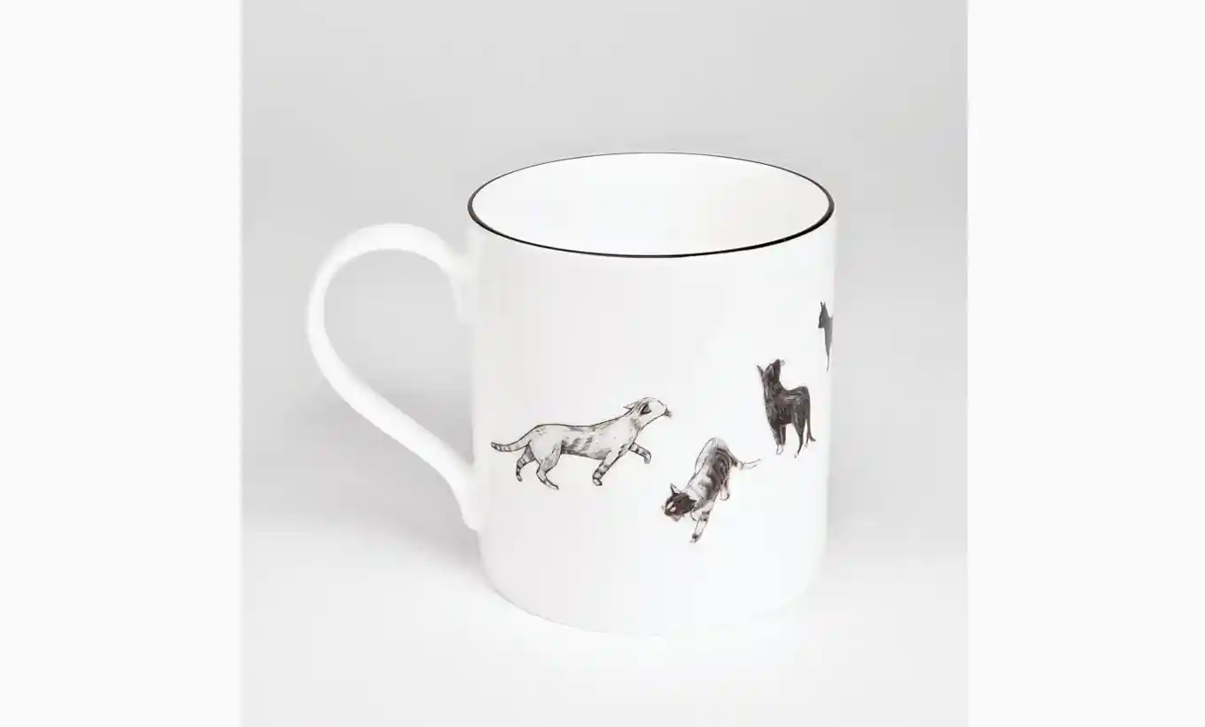 Brick House Design x DPG Bone China Brick House Kitchen Tirzah Garwood Mug