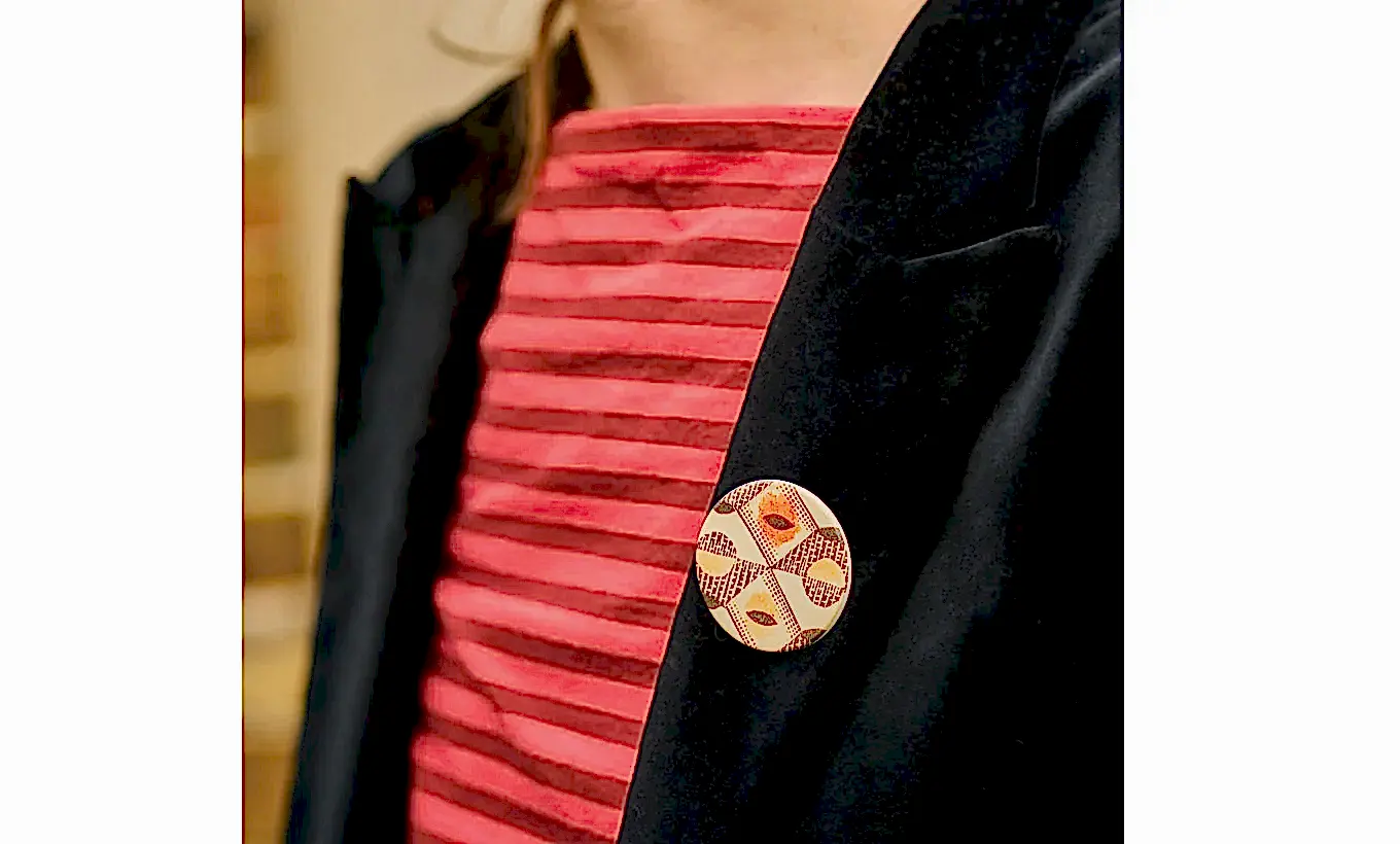 Tirzah Garwood Geometric Brooch