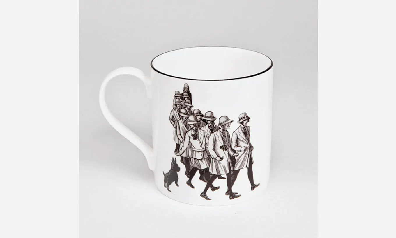 Brick House Design x DPG Bone China The Crocodile Tirzah Garwood Mug