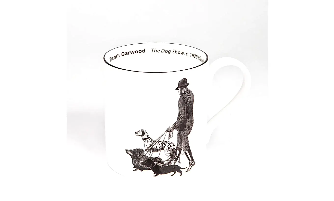 Brick House Design x DPG Bone China The Dog Show Tirzah Garwood Mug