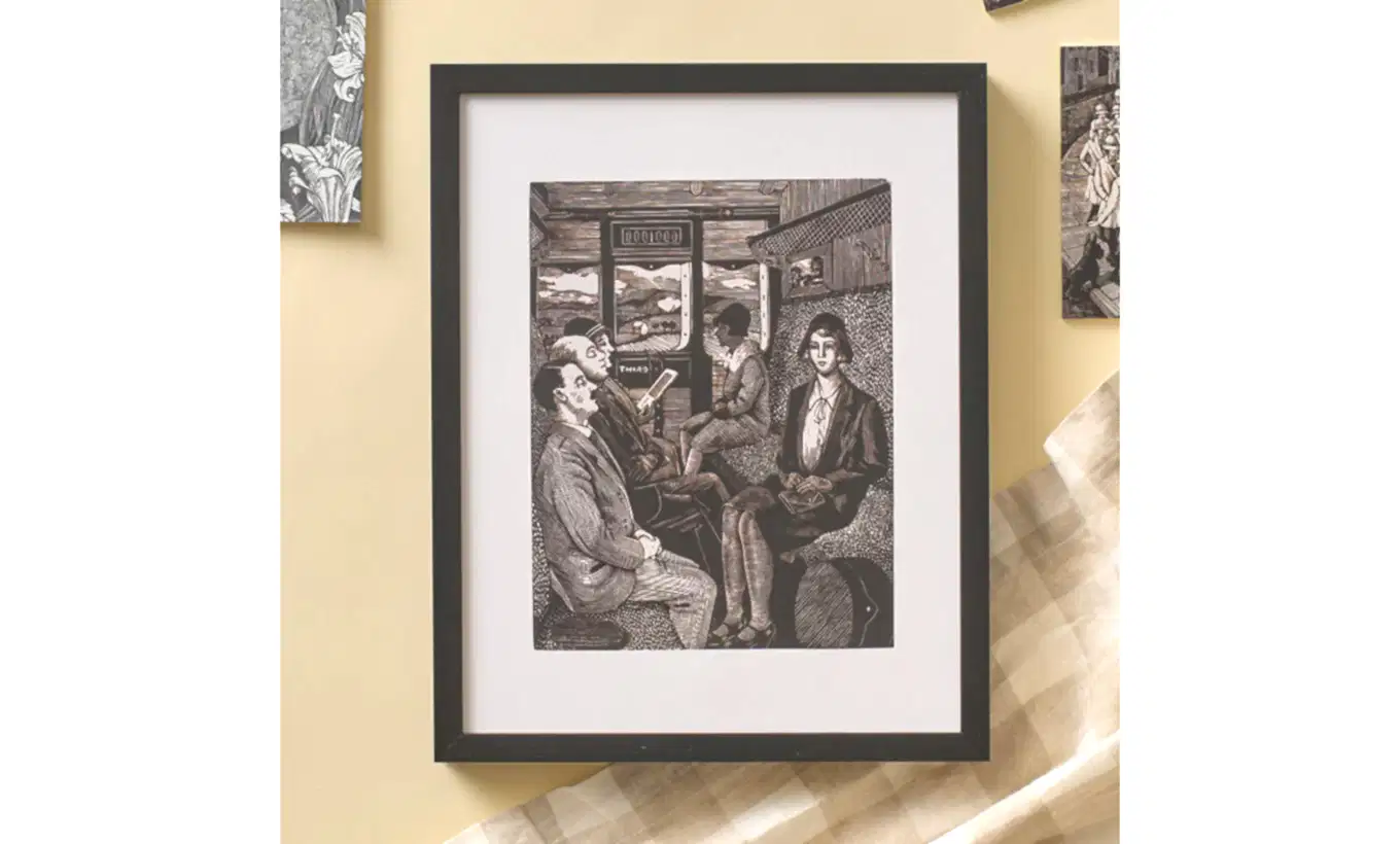 Tirzah Garwood Train Journey Print