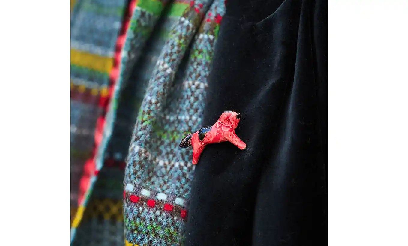 Violeta Bravo x DPG Horse Brooch