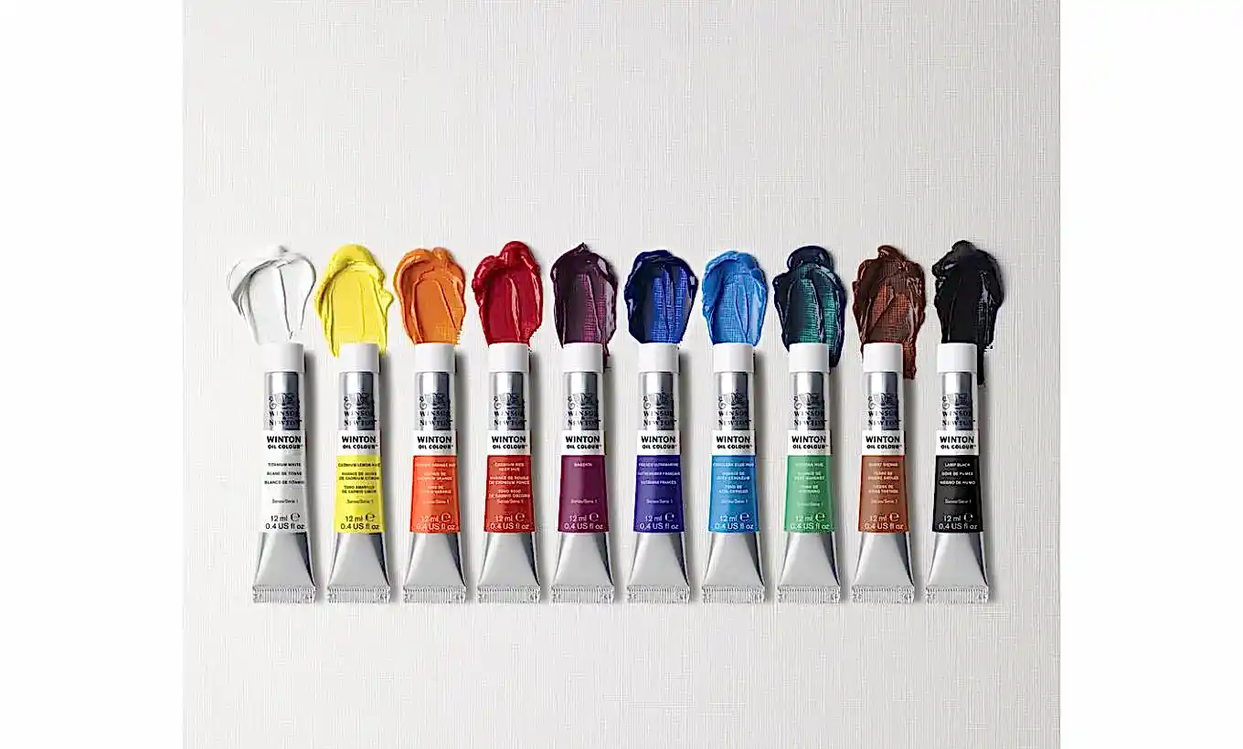 Oil Paint Set of 10 Windsor & Newton